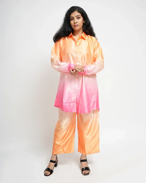 Satin co-ord set 011