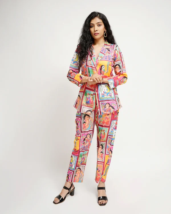 Imported Fabric co-ord set 050, view 6