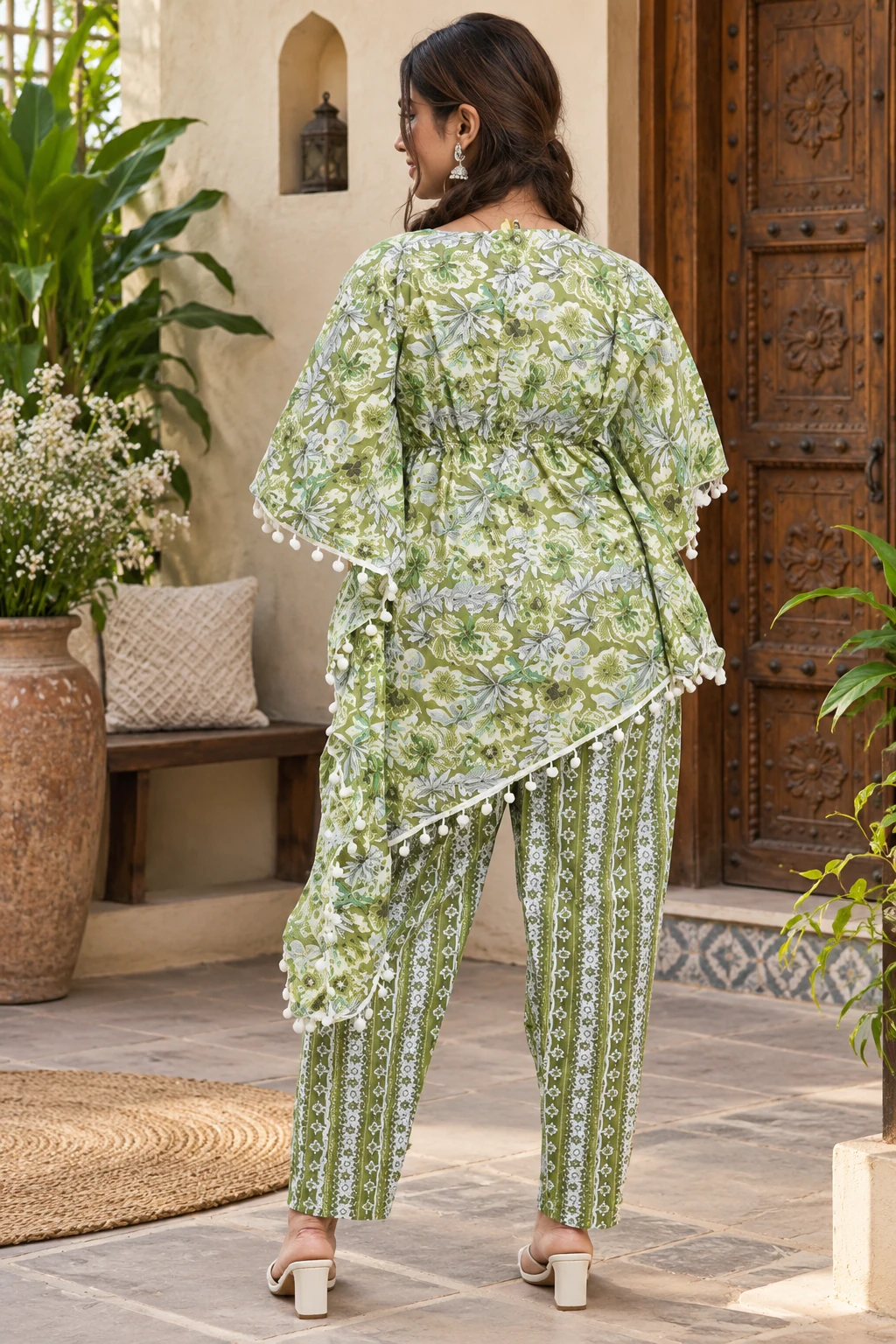 Cotton Blend co-ord set 058, view 4
