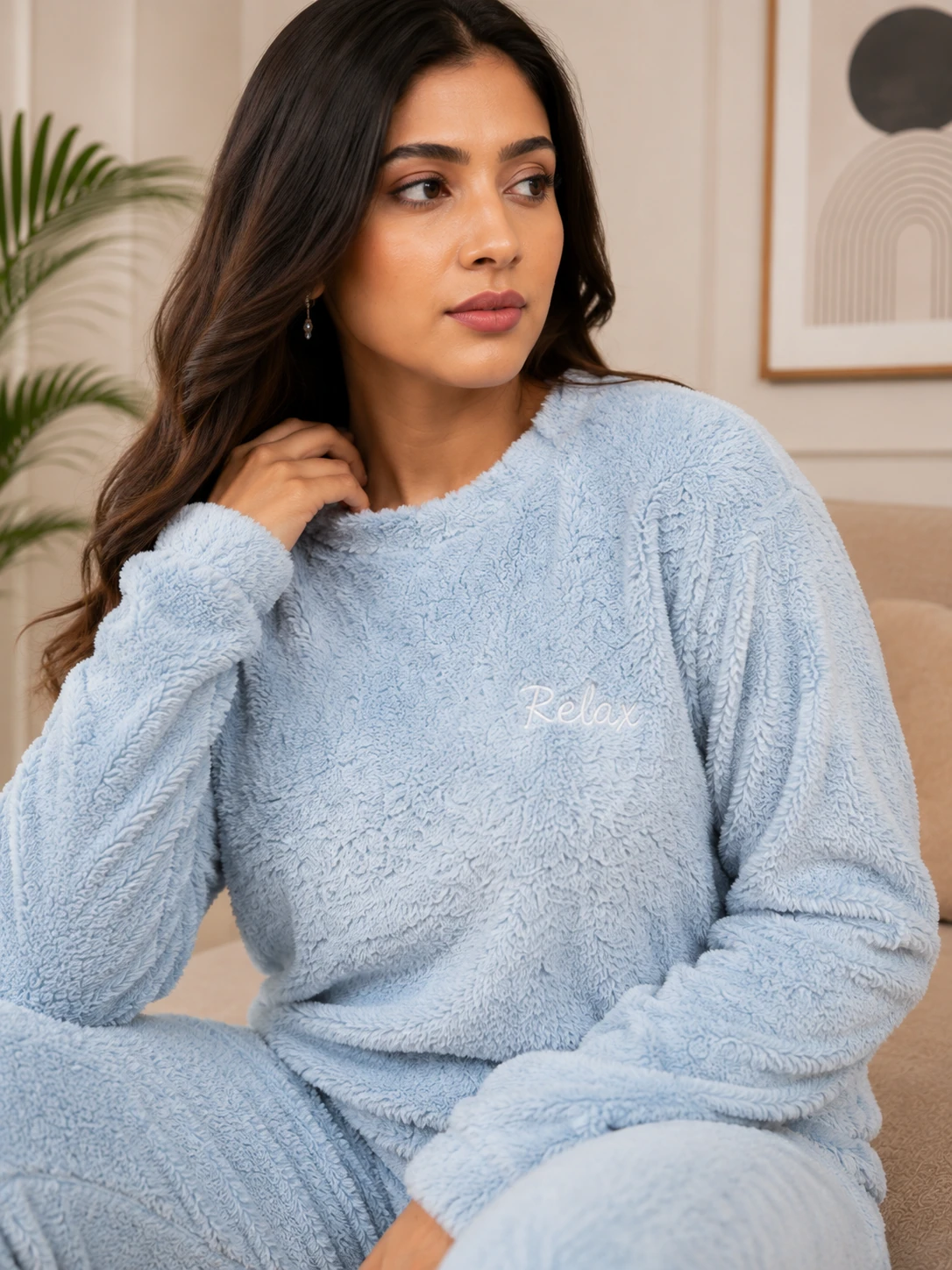 Velvet co-ord set 070, view 4