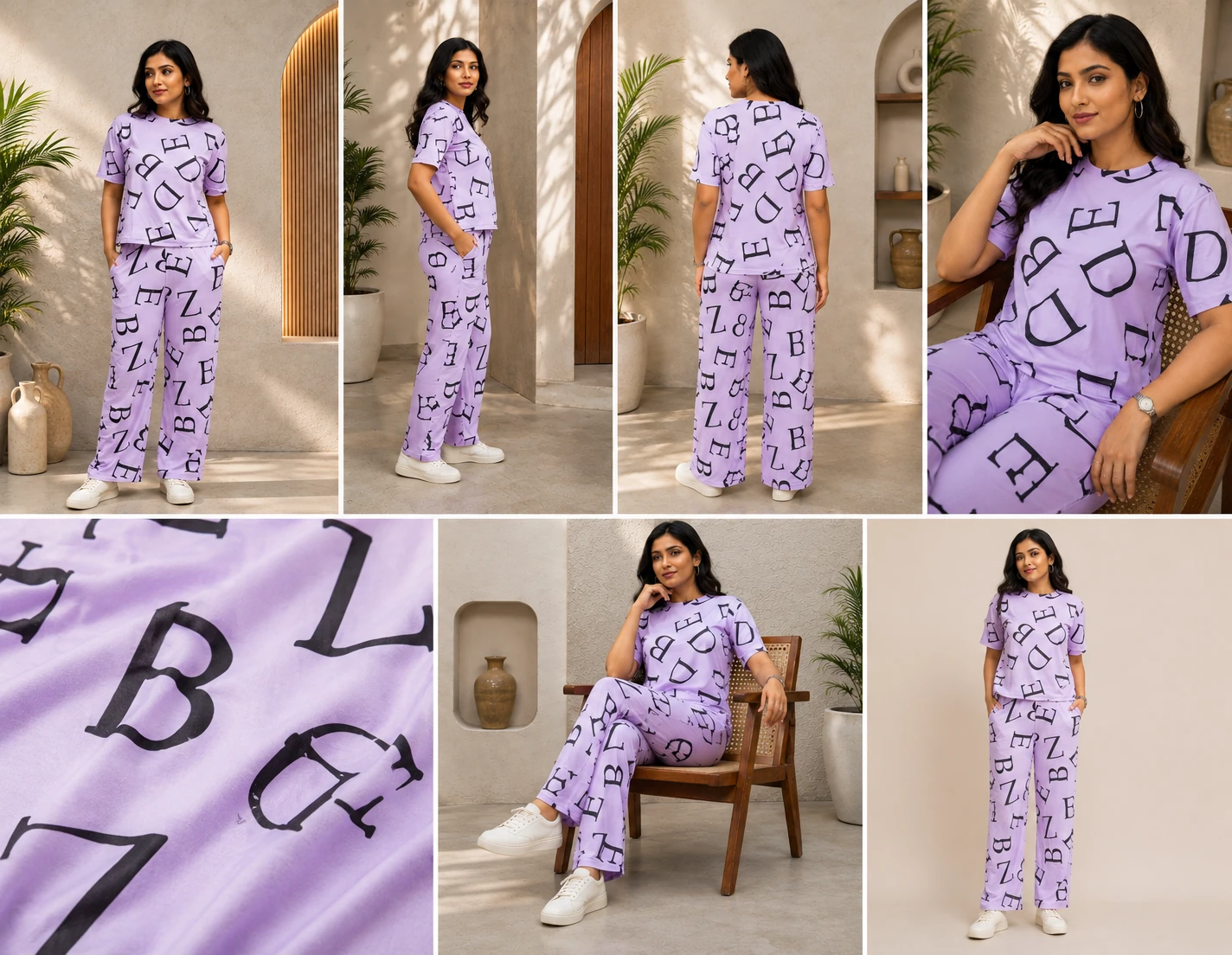 Imported Fabric co-ord set 083, view 5