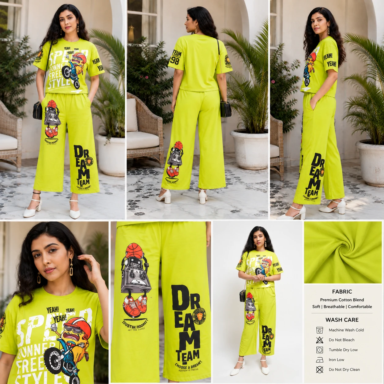 Imported Fabric co-ord set 090, view 4