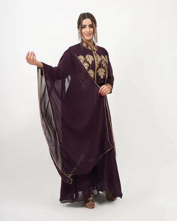 Georgette designer set 112