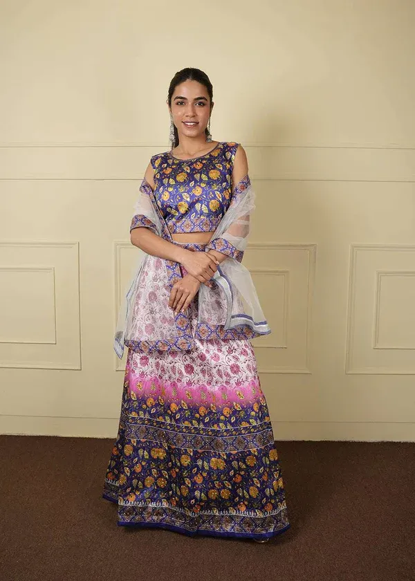 Cotton Silk with CANCAN ready-to-wear set 122, view 2
