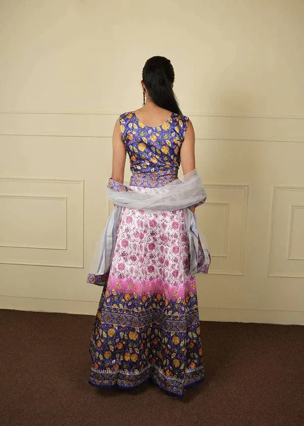 Cotton Silk with CANCAN ready-to-wear set 122, view 3