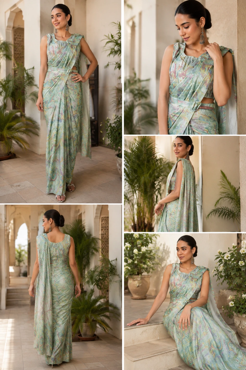 Shimmer Lycra ready-to-wear set 123, view 4