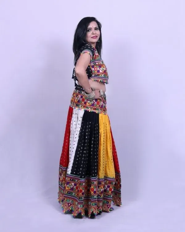 Golden Zari Rayon ready-to-wear set 1273