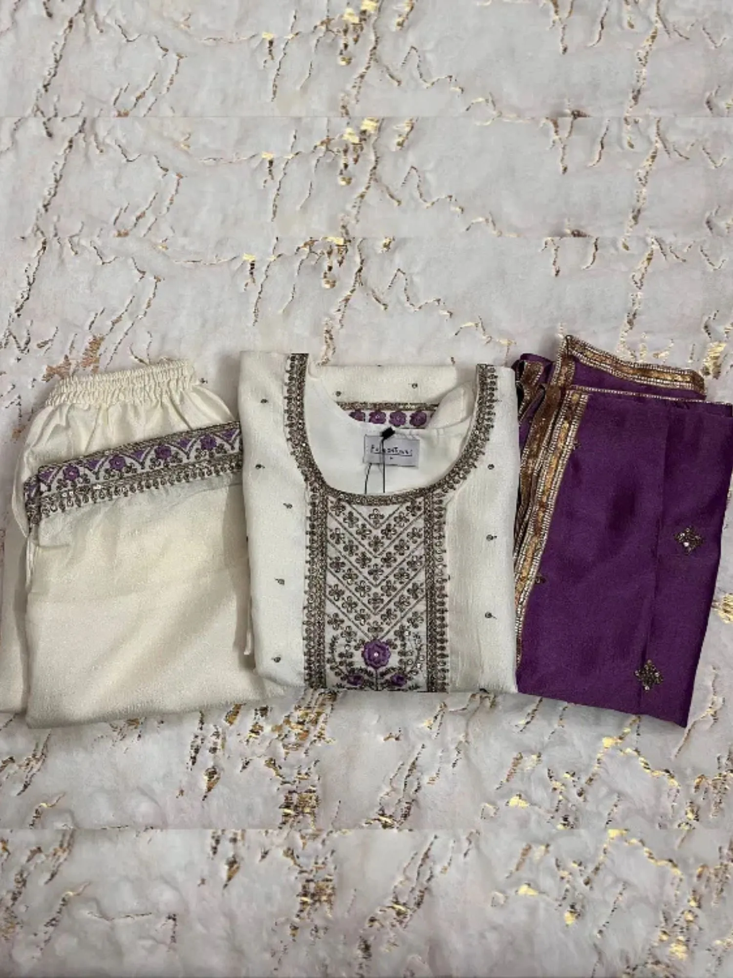 Vichare Fabric suit set 1290