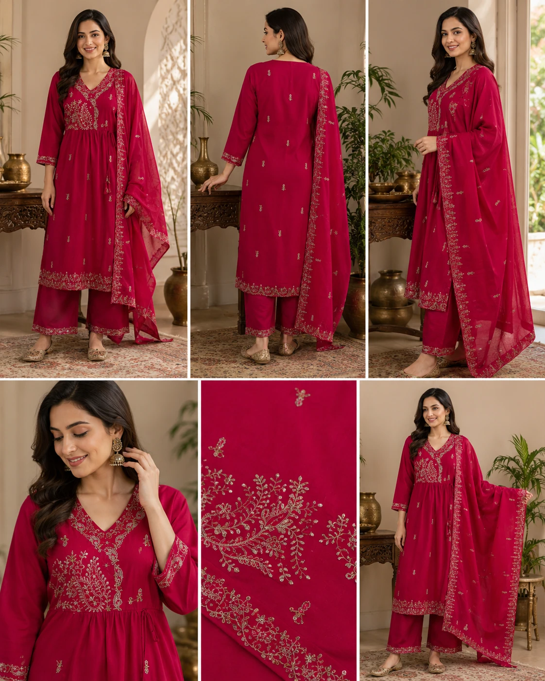 Paper Cotton suit set 1384, view 5