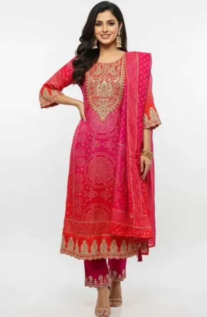 Kitkat Silk suit set 1425