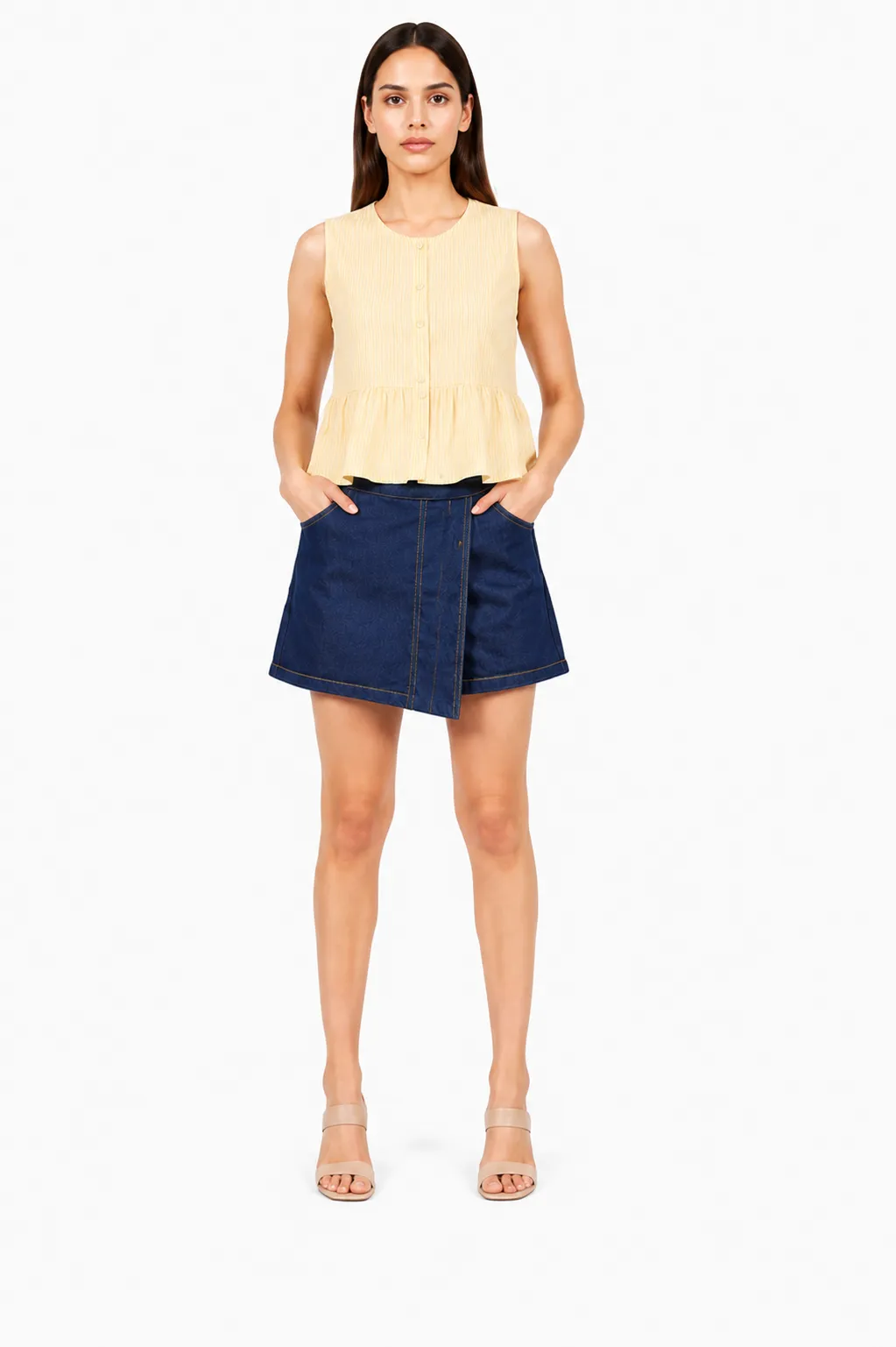 Denim co-ord set 1549