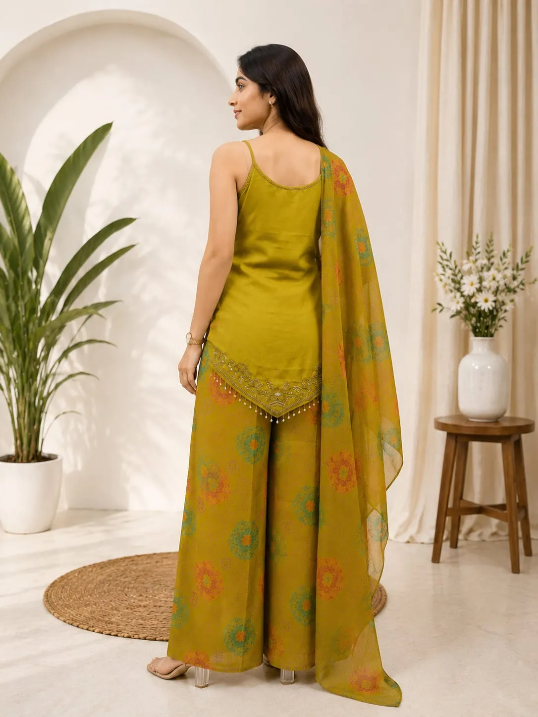 Mul Chanderi designer set 1689