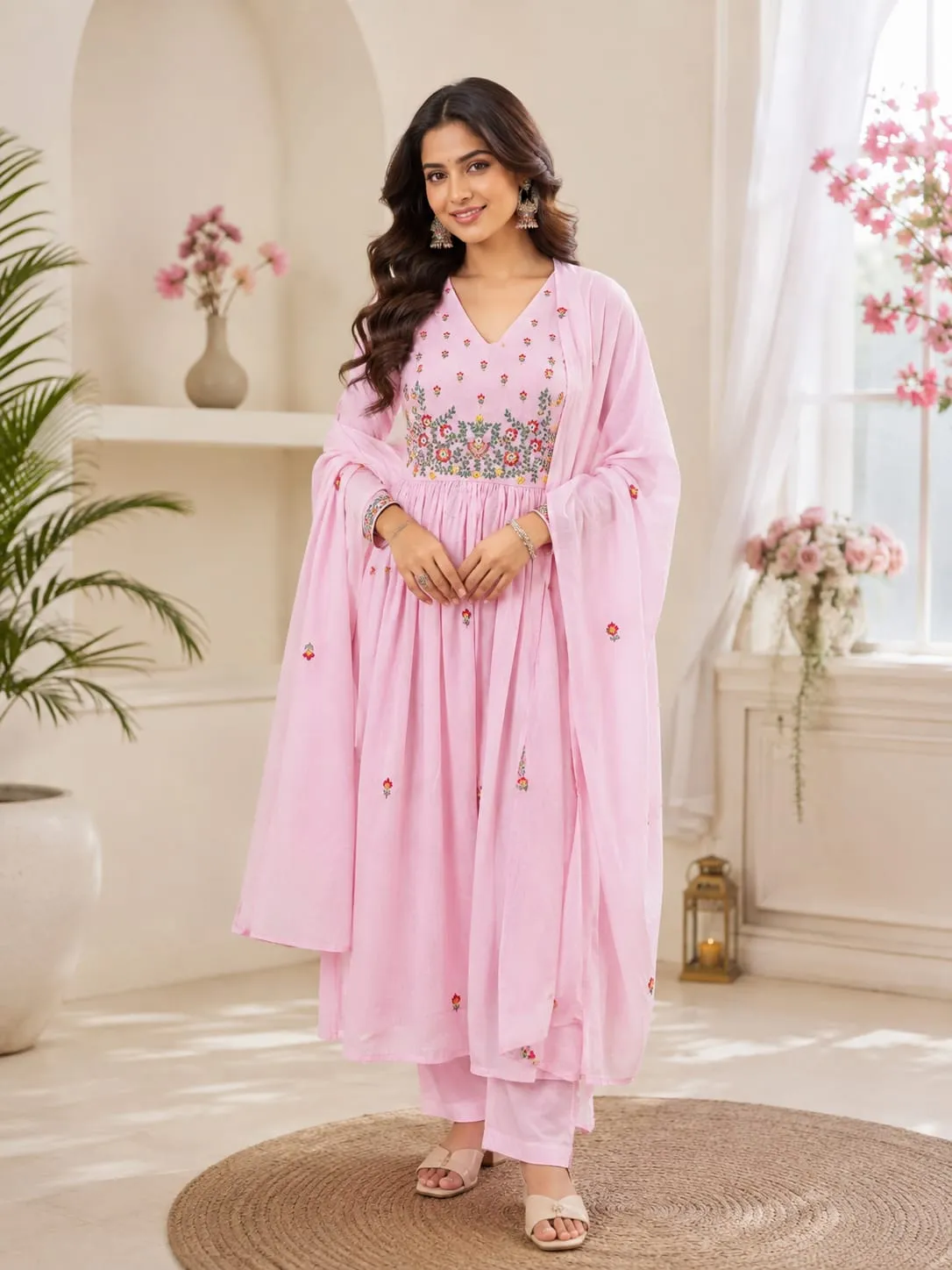 Cotton suit set 1709