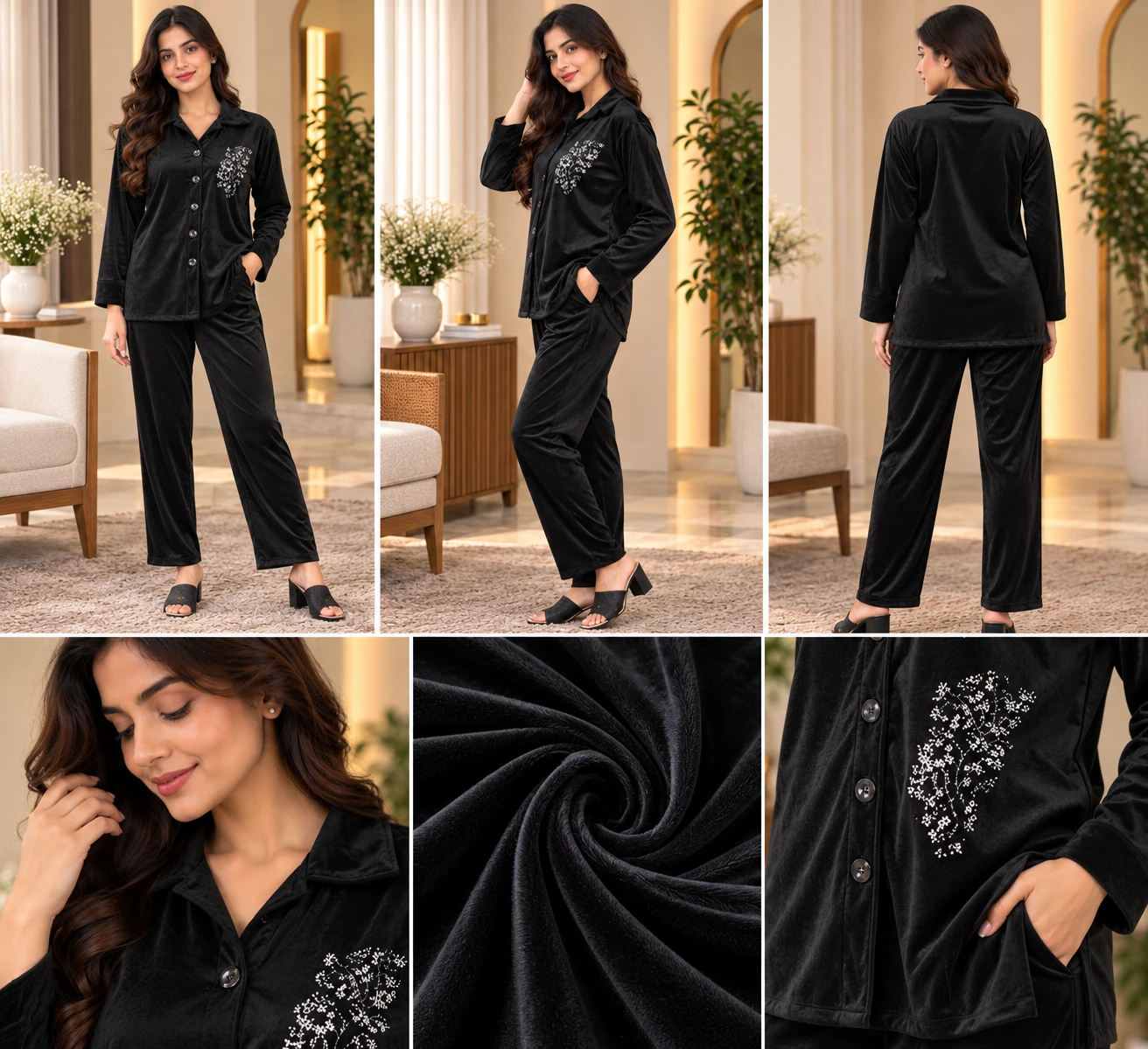 Velvet winter set 204, view 5