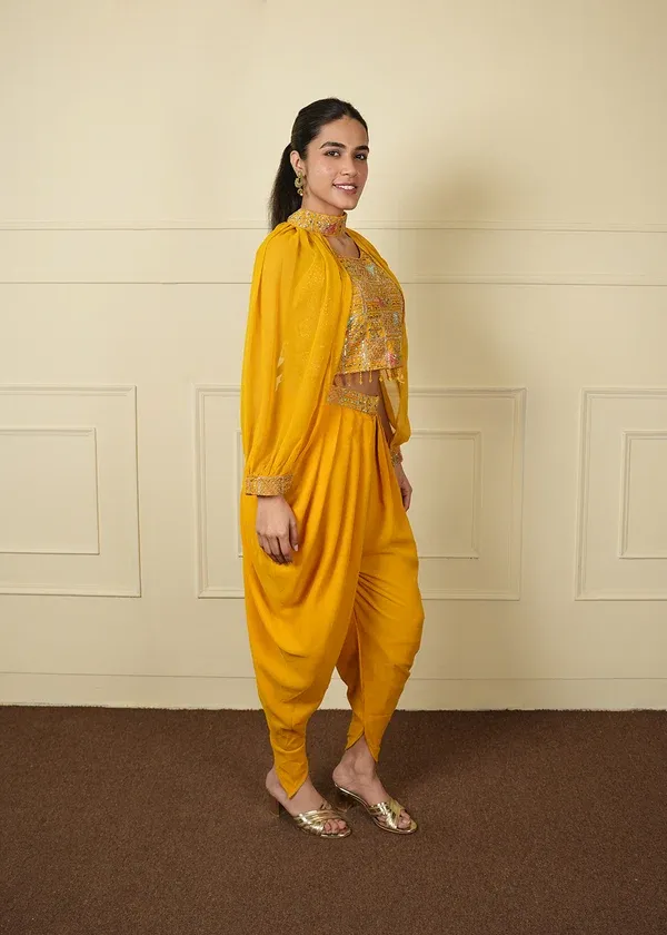 Georgette designer set 254