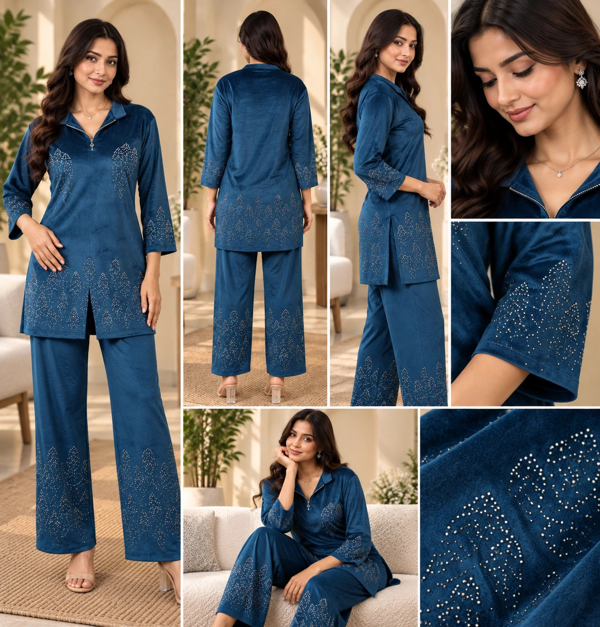 Velvet winter set 306, view 5