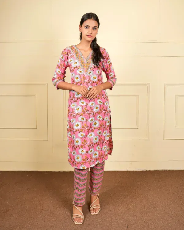 Cotton co-ord set 401