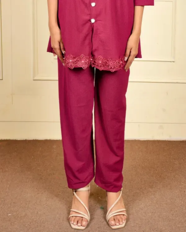 Imported Fabric co-ord set 406