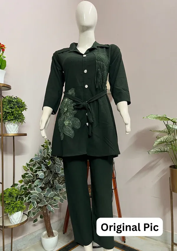Imported Fabric co-ord set 408