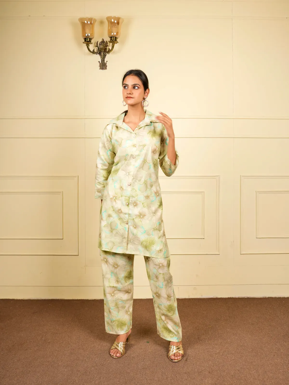 Muslin co-ord set 444
