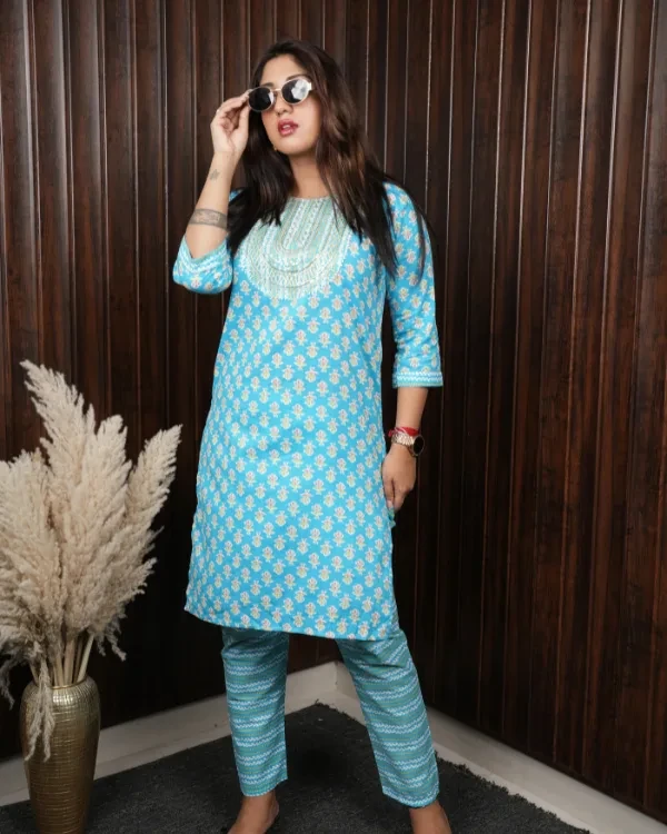 Cotton co-ord set 458, view 6
