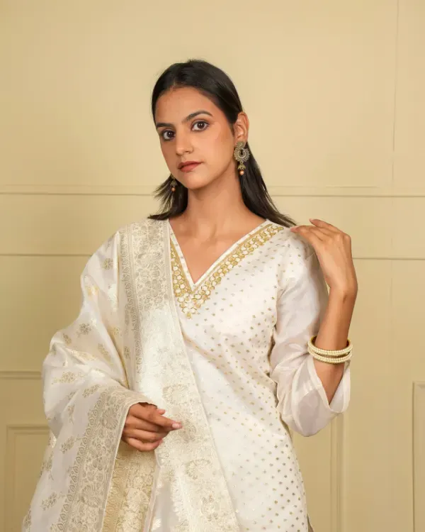 Roman Silk suit set 479