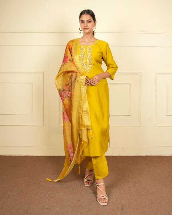 Cotton Blend suit set 483