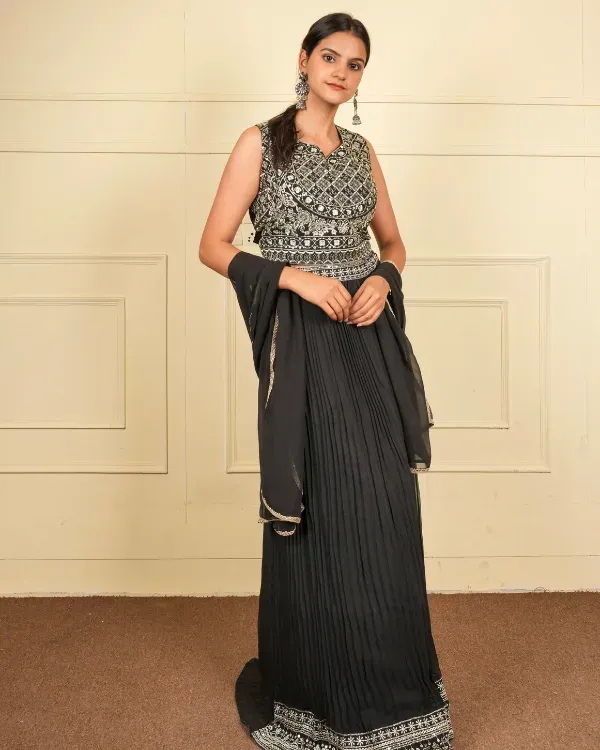 Georgette designer set 501