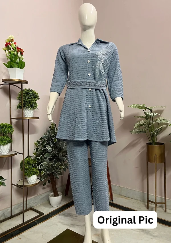Georgette co-ord set 510, view 6