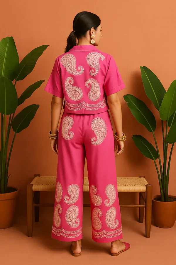 Cotton Blend co-ord set 524