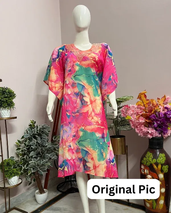 Premium Fabric maxi gown 534