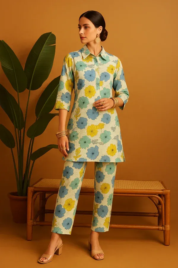 Cotton co-ord set 668