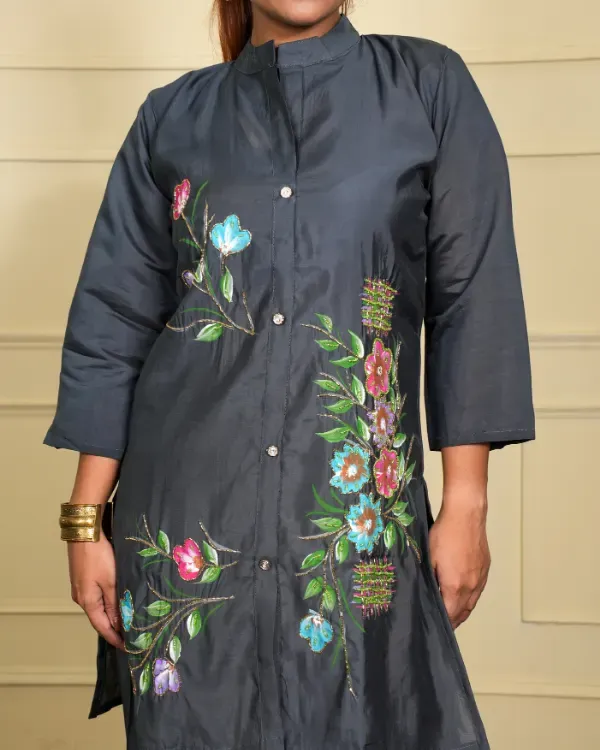 Lustrous Silk Blend co-ord set 701