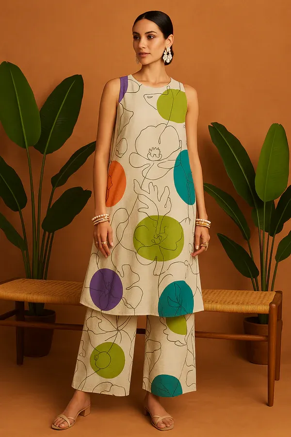 Cotton co-ord set 802