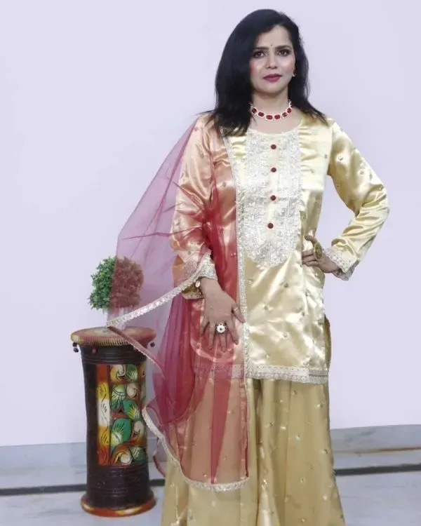 Satin suit set 873